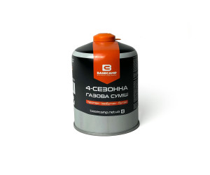 Газовий балон BaseCamp 4 Saeson Gas 450 g 